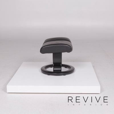 Stressless Consul Leder Sessel Schwarz inkl. Hocker Größe M Relaxfunktion Funktion #11687