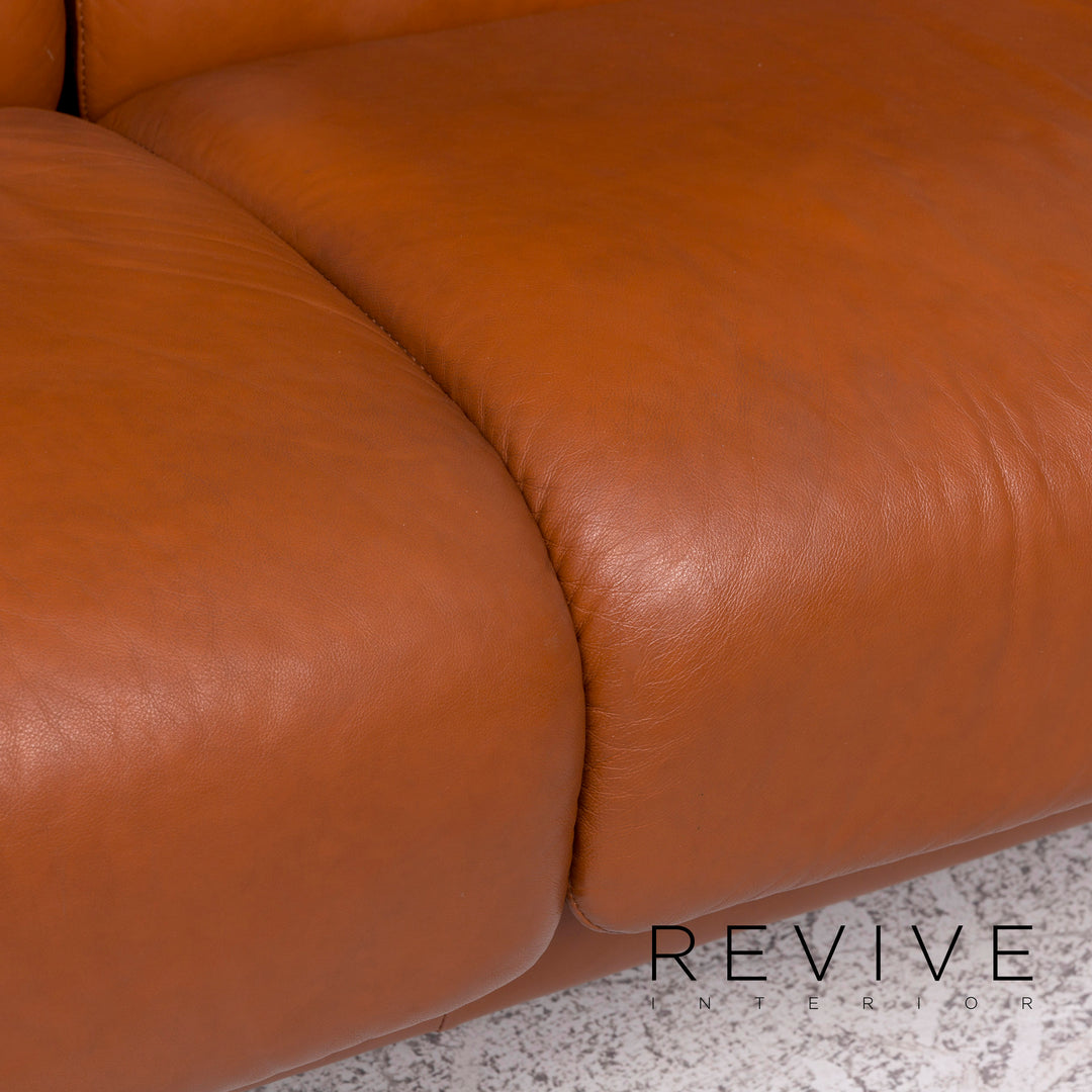 Stressless Leather Sofa Brown Corner Sofa #9883