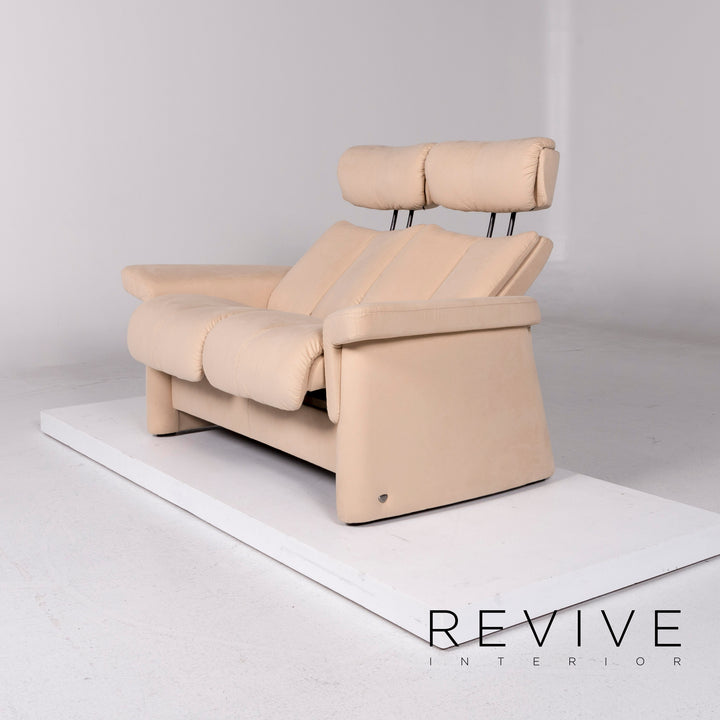 Stressless Legend Stoff Sofa Beige Zweisitzer Funktion Relaxfunktion Couch #10823