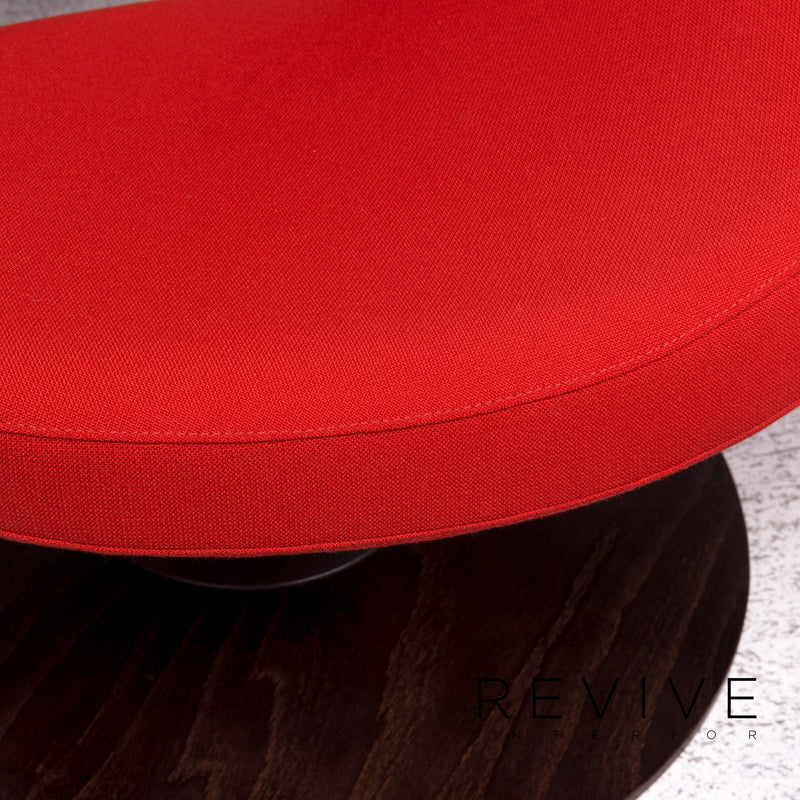 Varier Peel Designer Stoff Sessel Rot inkl. Hocker 