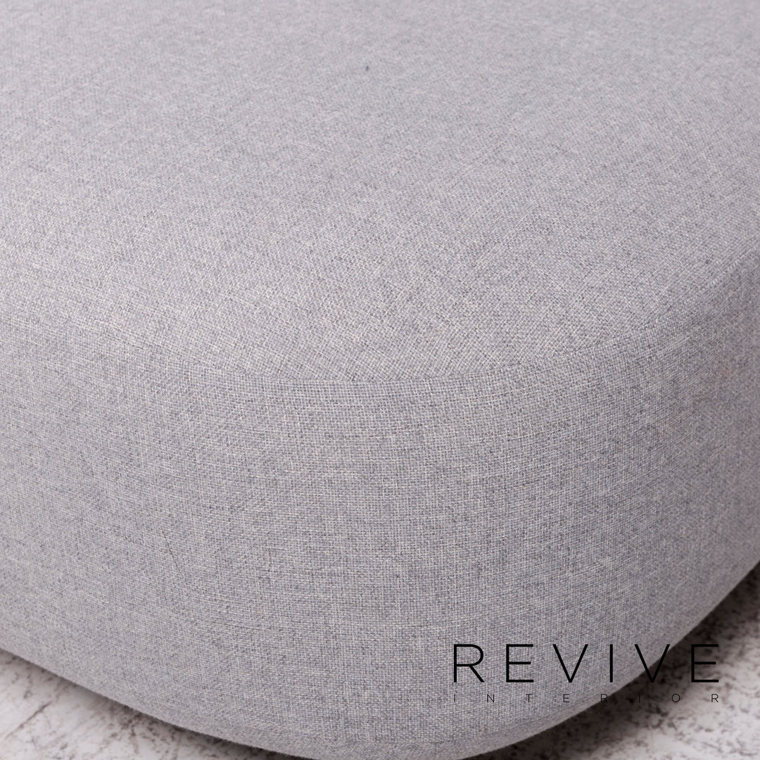 Viccarbe Common Designer Fabric Corner Sofa Gray by Naoto Fukasawa Sofa Couch Elements #8793