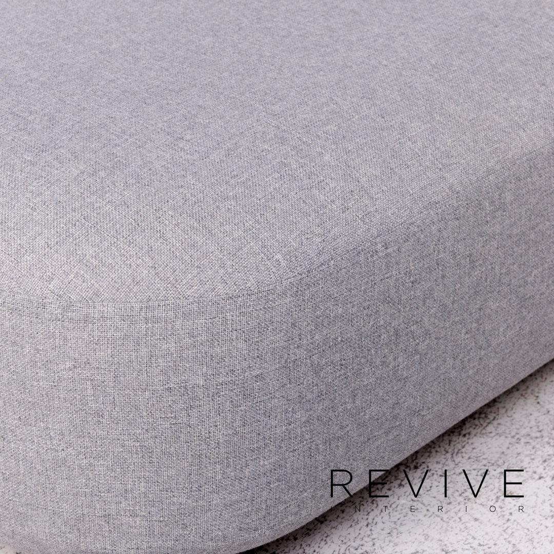 Viccarbe Common Designer Fabric Corner Sofa Gray by Naoto Fukasawa Sofa Couch Elements #8796