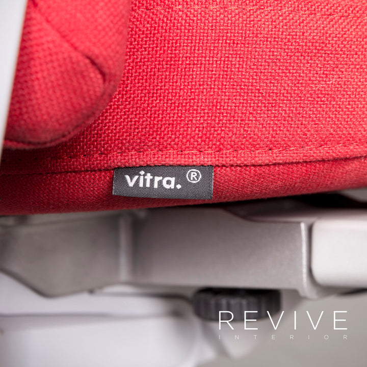 Vitra ID Soft Designer Stoff Sessel Rot by Antonio Citterio Ringarmlehnen Funktion #8371