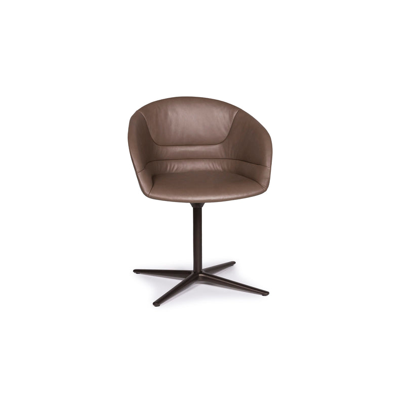 Walter Knoll Kyo Ledear Sessel Braun Stuhl 