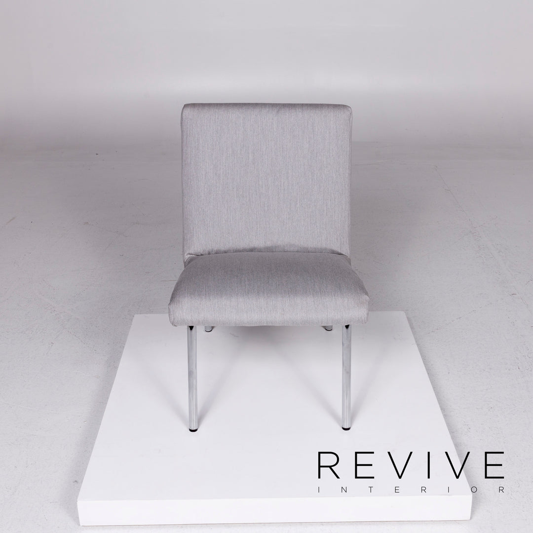 Walter Knoll Vostra ensemble de fauteuils en tissu gris 3x chaise #10693