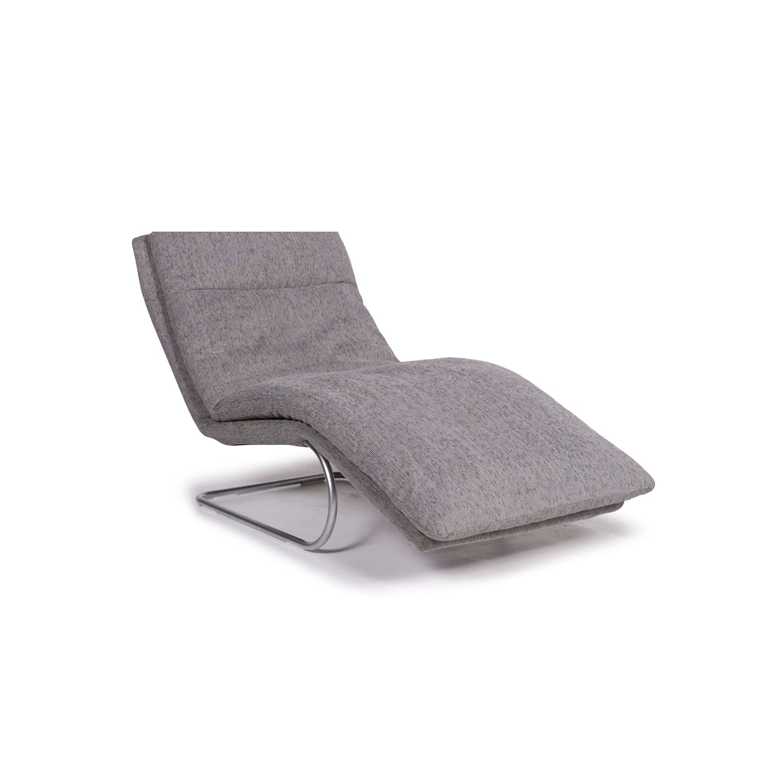 Willi Schillig Jill fabric lounger gray function relaxation function #12064