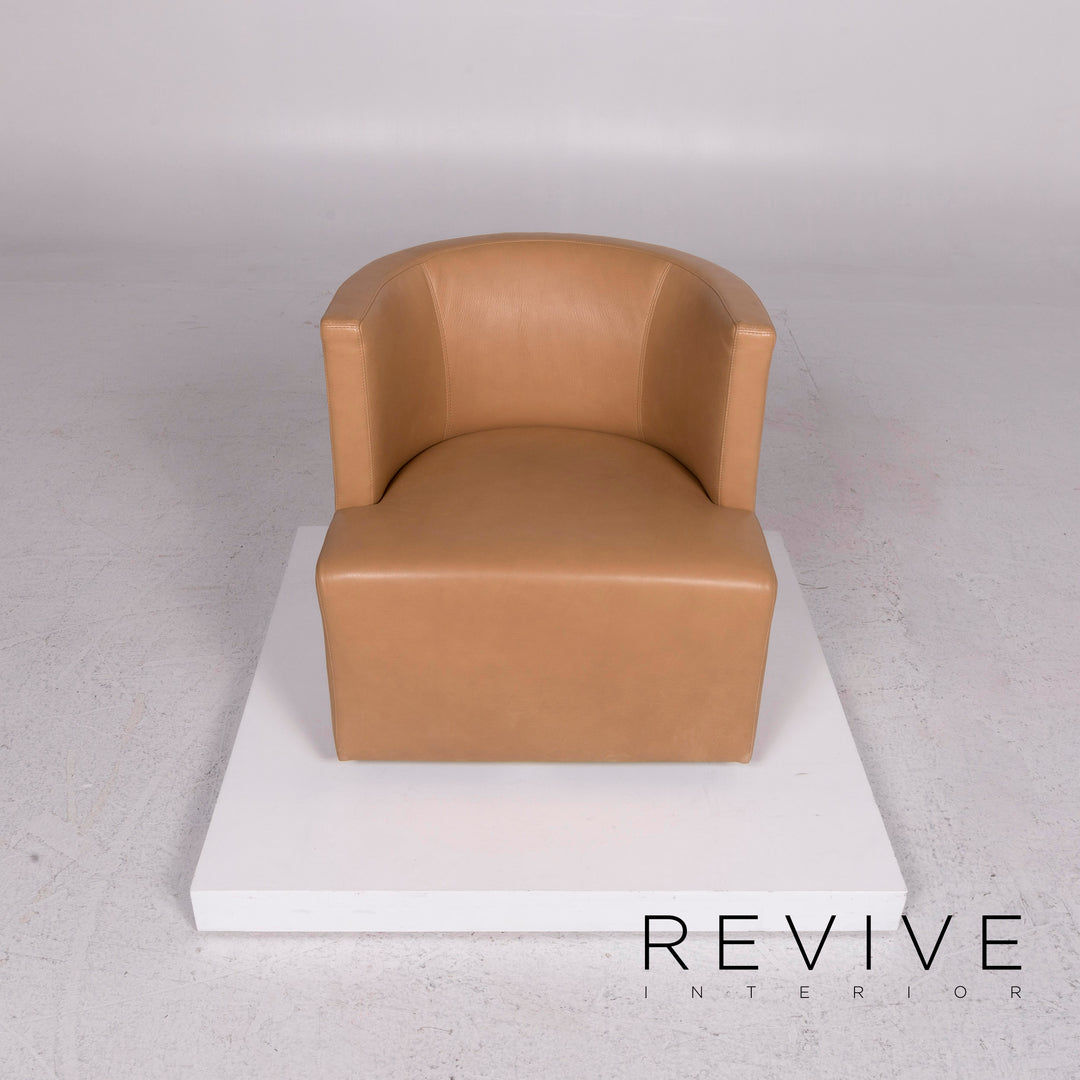 Wittmann leather armchair beige #11682