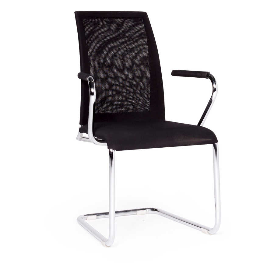 Draenert Santana Designer Fabric Armchair Black Chair Office Chair #8513