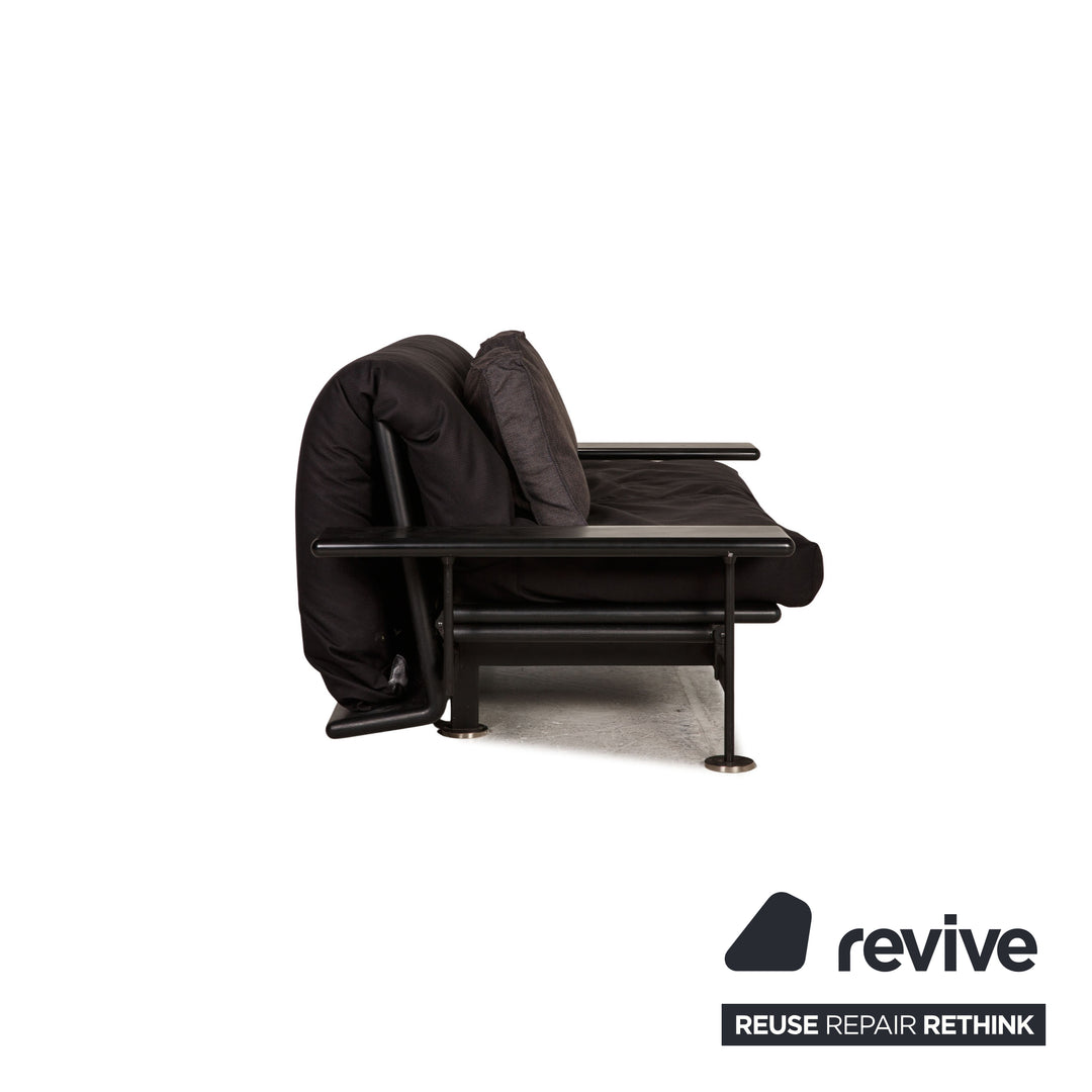 Arflex Pepper Stoff Sofa Anthrazit Dreisitzer Schlafsofa Couch Funktion Neubezug