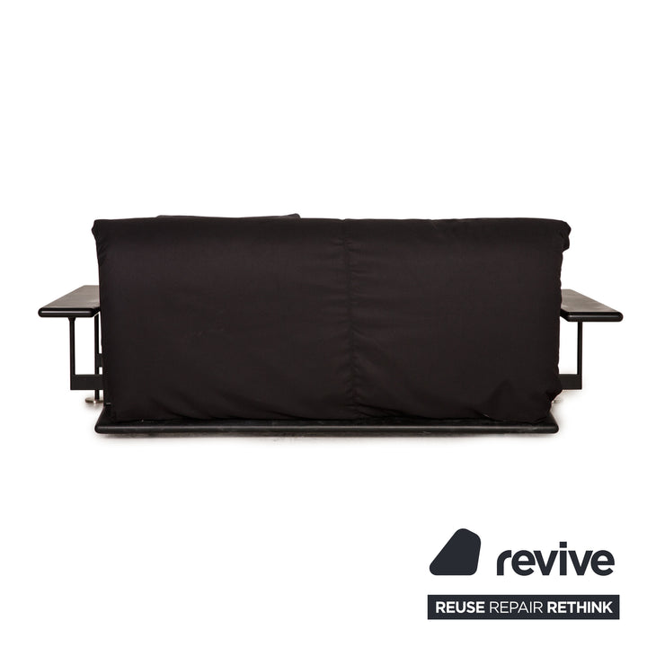 Arflex Pepper Stoff Sofa Anthrazit Dreisitzer Schlafsofa Couch Funktion Neubezug