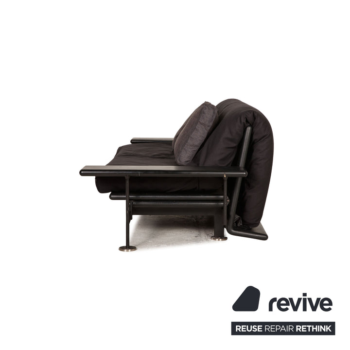 Arflex Pepper Stoff Sofa Anthrazit Dreisitzer Schlafsofa Couch Funktion Neubezug