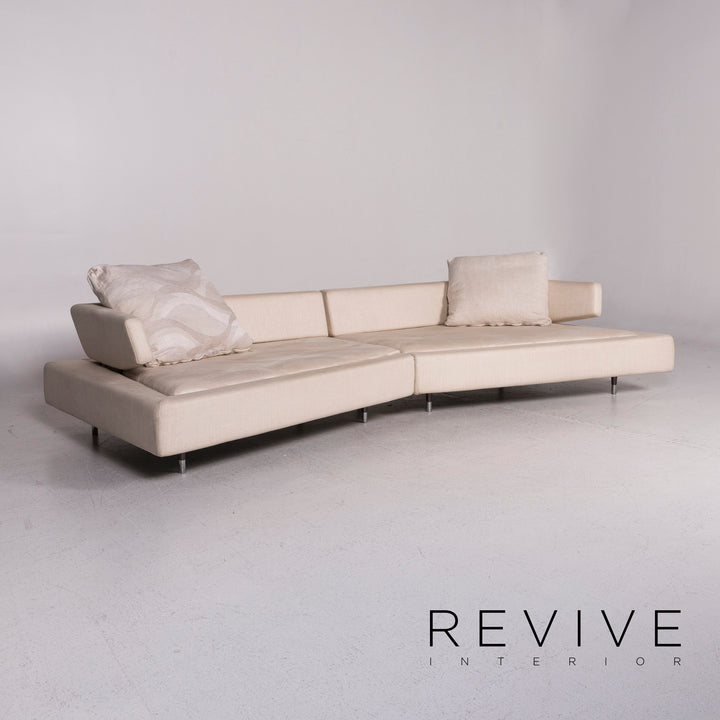 arketipo Must Stoff Sofa Creme Viersitzer Funktion Couch #12090