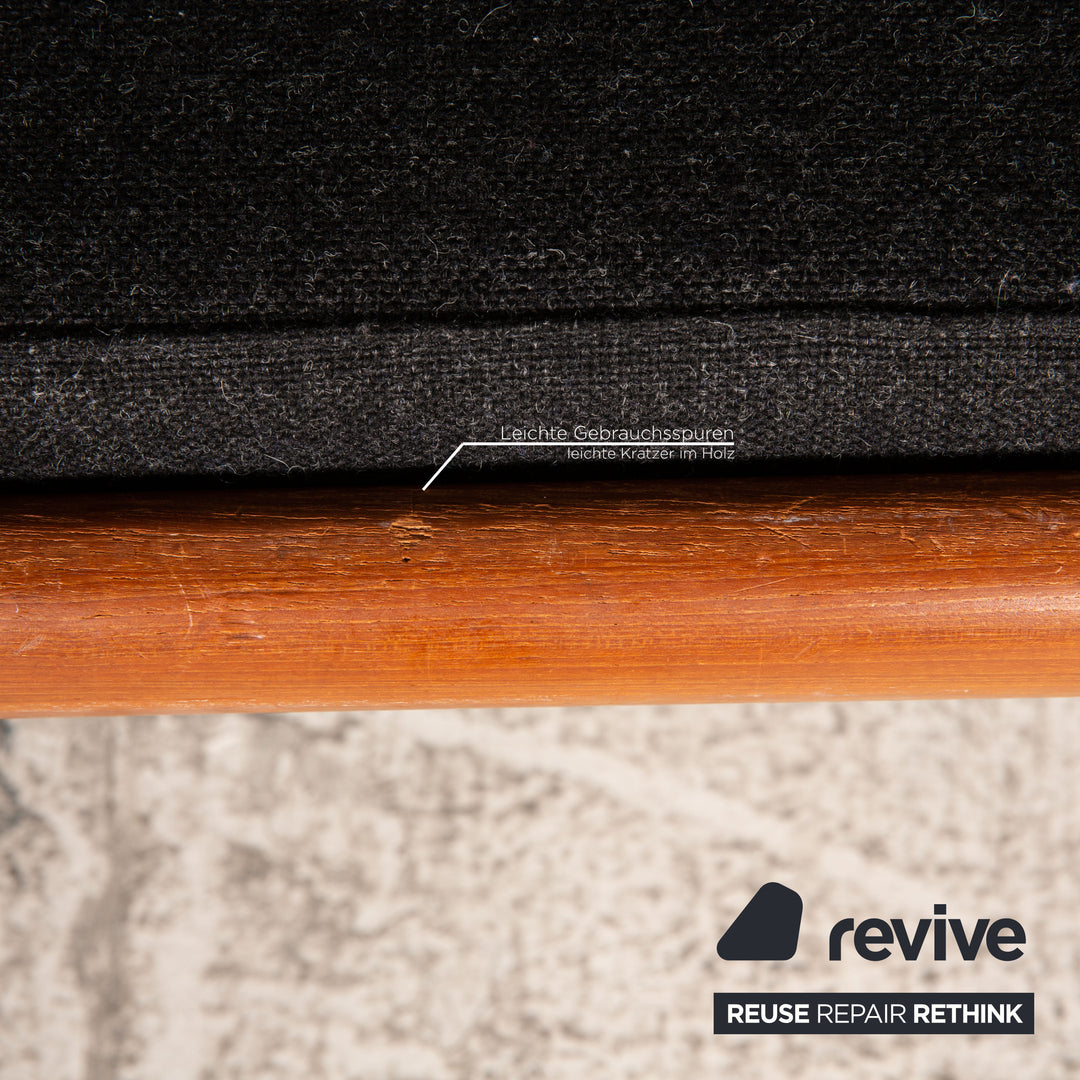 Auping Cléopâtre chaise longue en tissu anthracite
