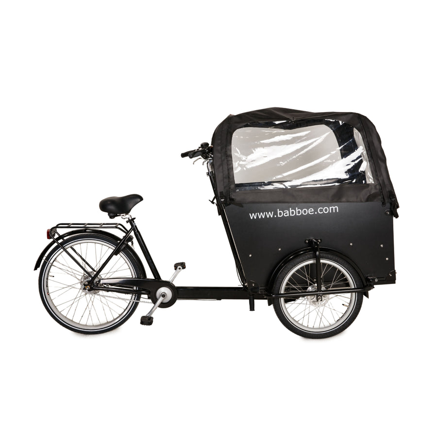 babboe fahrrad gebraucht Babboe Lastenrad Big 2021 Schwarz Stahl - 2. Hand