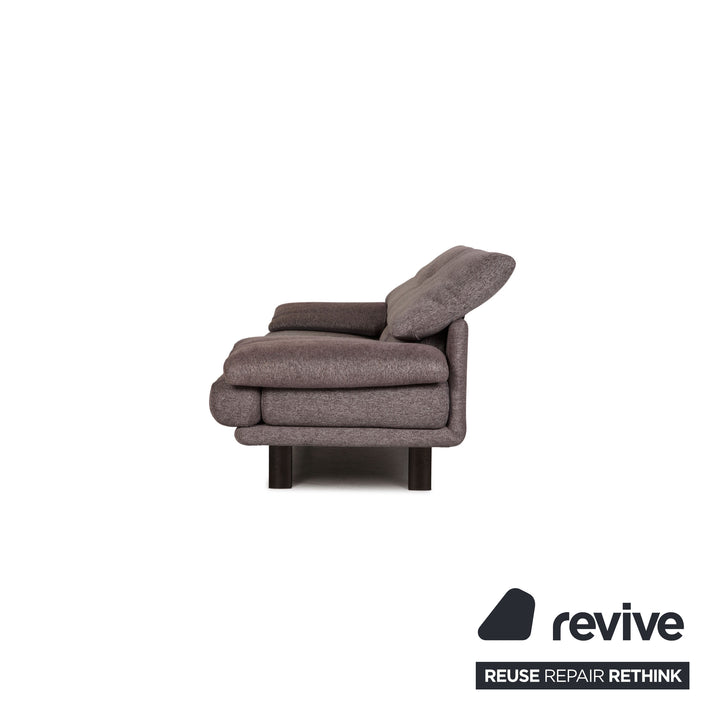 B&amp;B Italia Alanda fabric sofa set gray two seater armchair table function