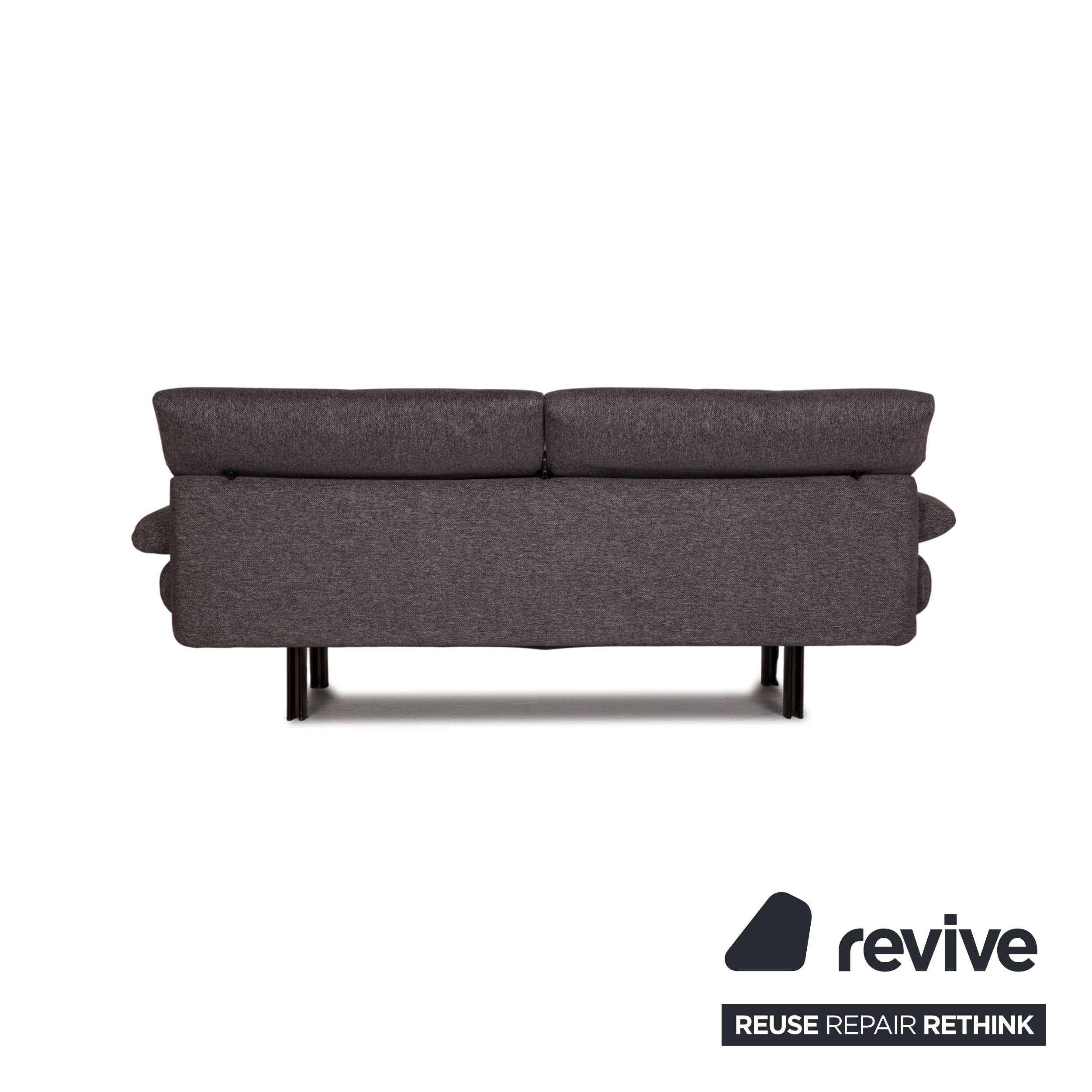 B&B Italia Zweisitzer Alanda Grau Stoff - 2. Hand - Revive.de