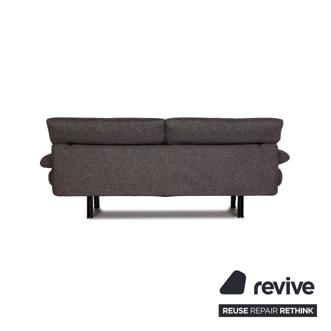 B&amp;B Italia Alanda Fabric Two Seater Gray Sofa Couch Function