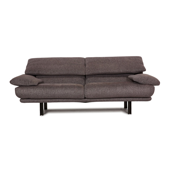 B&amp;B Italia Alanda Fabric Two Seater Gray Sofa Couch Function