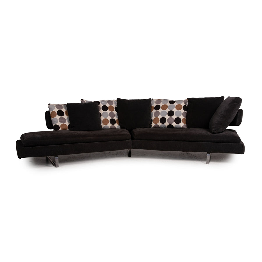 B&amp;B Italia Arne Fabric Sofa Gray Corner Sofa Couch