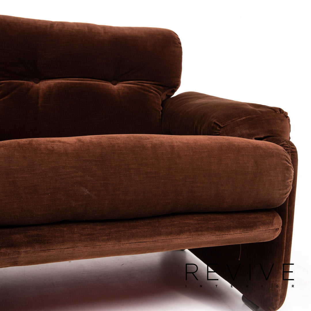B&amp;B Italia Coronado Canapé en tissu Marron #13650