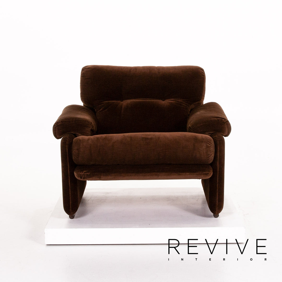 B&amp;B Italia Coronado Canapé en tissu Marron #13650