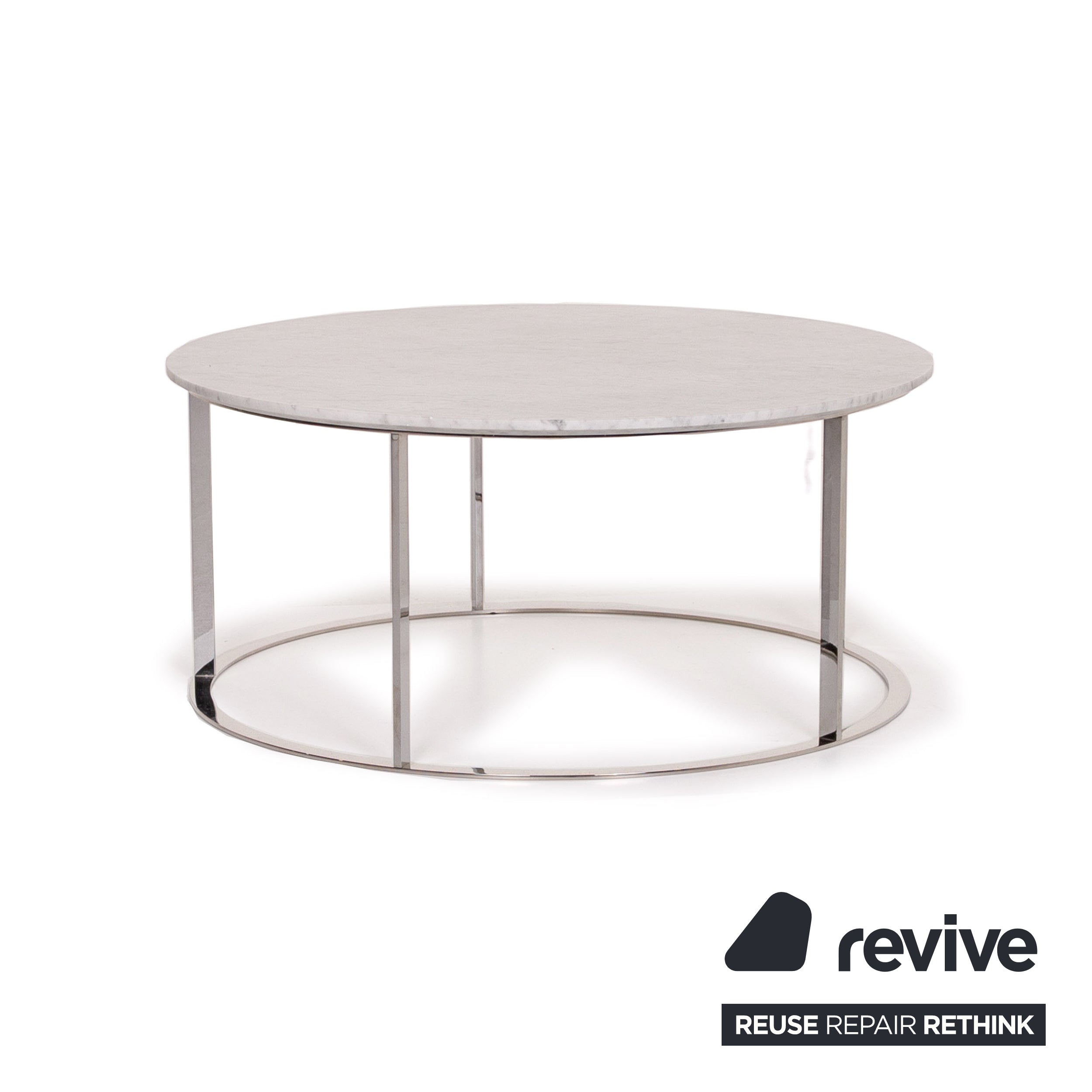 B&B Italia Couchtisch Mera Weiß Marmor - 2. Hand - Revive.de