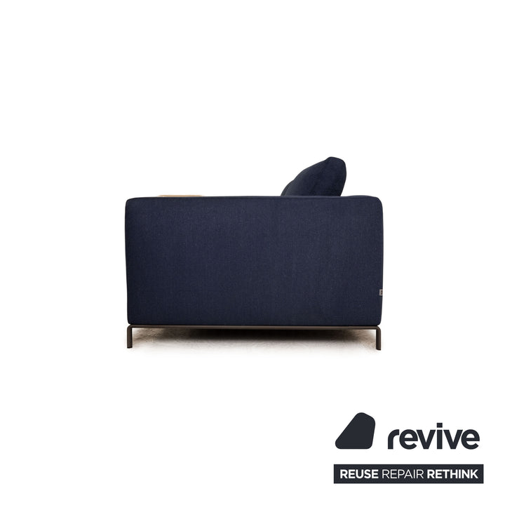 B&B Italia Ray Stoff Viersitzer Blau Sofa Couch