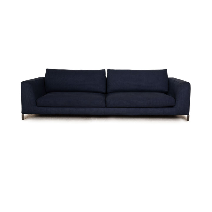 B&B Italia Ray Stoff Viersitzer Blau Sofa Couch