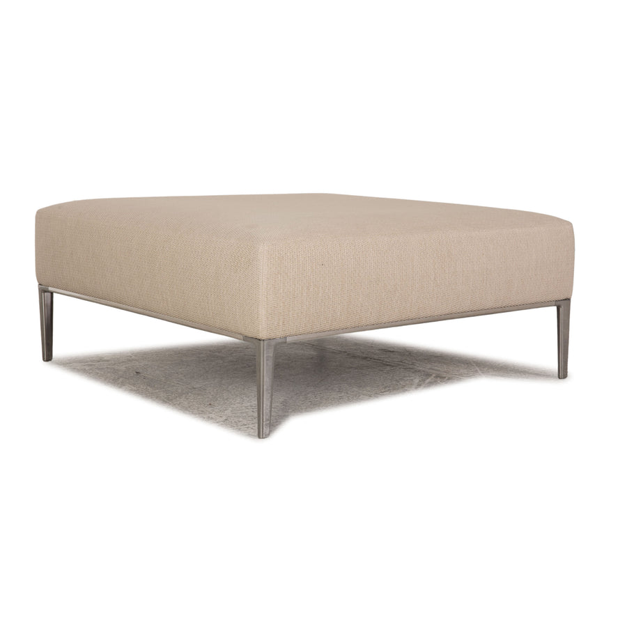 Tabouret en tissu B&amp;B Italia crème