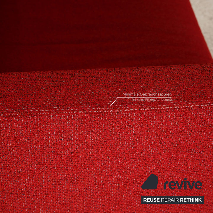 B&amp;B Italia Tight Fabric Armchair Red