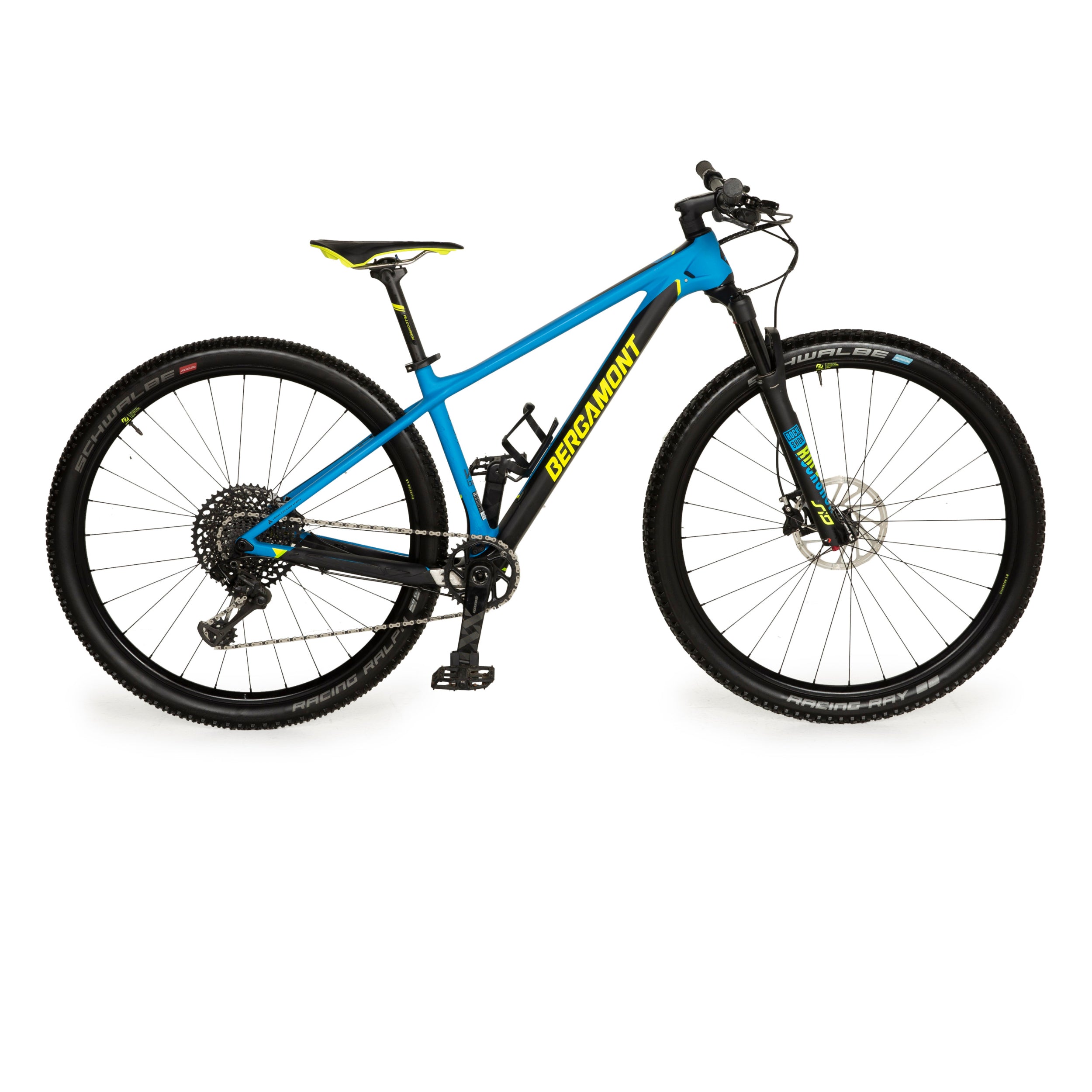 bergamont fahrrad mountainbike BERGAMONT Mountainbike REVOX TEAM 2020 Blau Carbon - 2. Hand