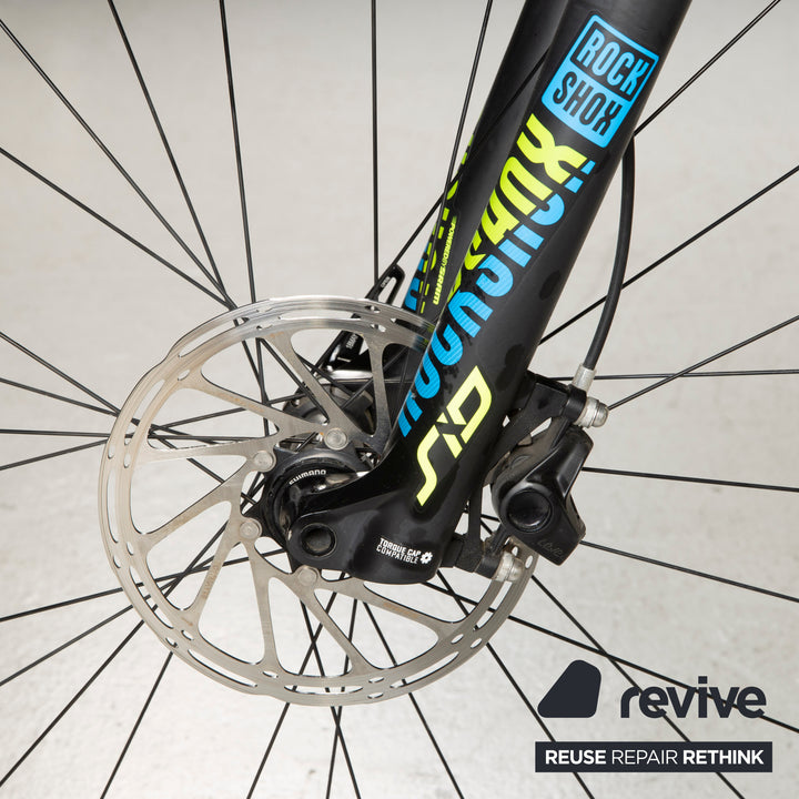 Bergamont Revox Team 2020 Carbon Fahrrad Blau Mountainbike Schwarz