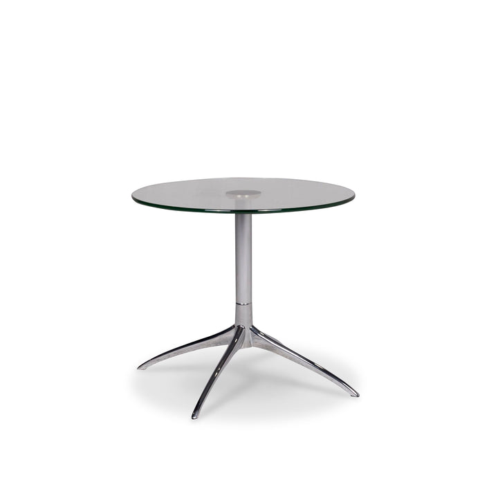 Stressless City Round Glass Coffee Table #9751