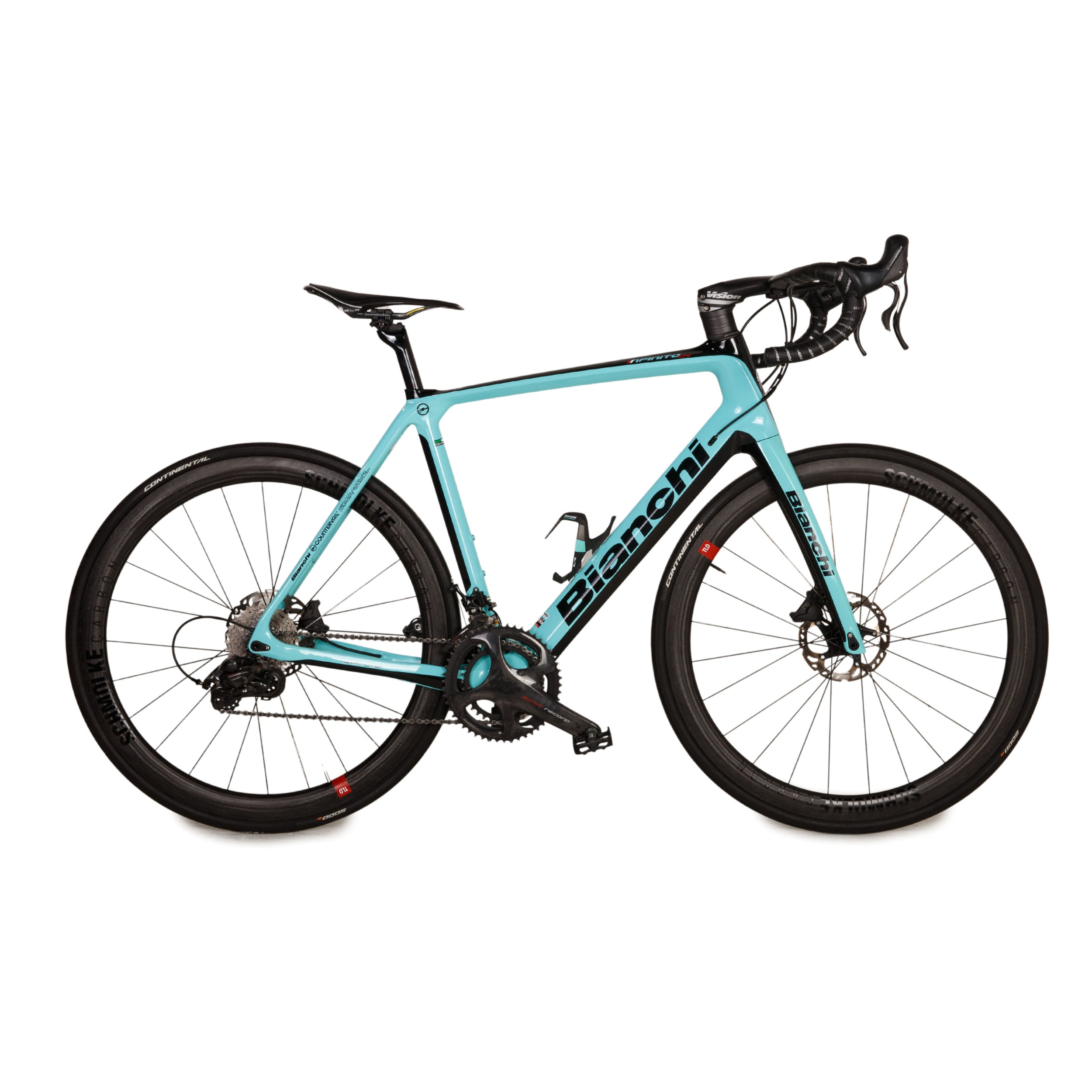 rennrad bianchi infinito Bianchi Rennrad Infinito CV 2021 Blau Carbon - 2. Hand