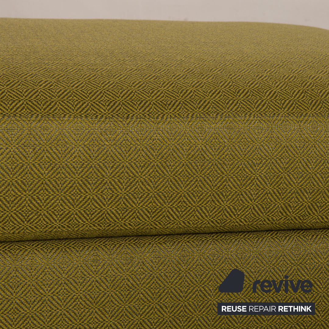 Bielefelder Werkstätten fabric stool olive green