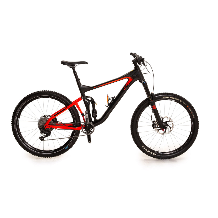 BMC Speedfox Tailcrew 02 XT 2017 Mountain Bike Black Red Trail Fully RH XL Bicycle Bike