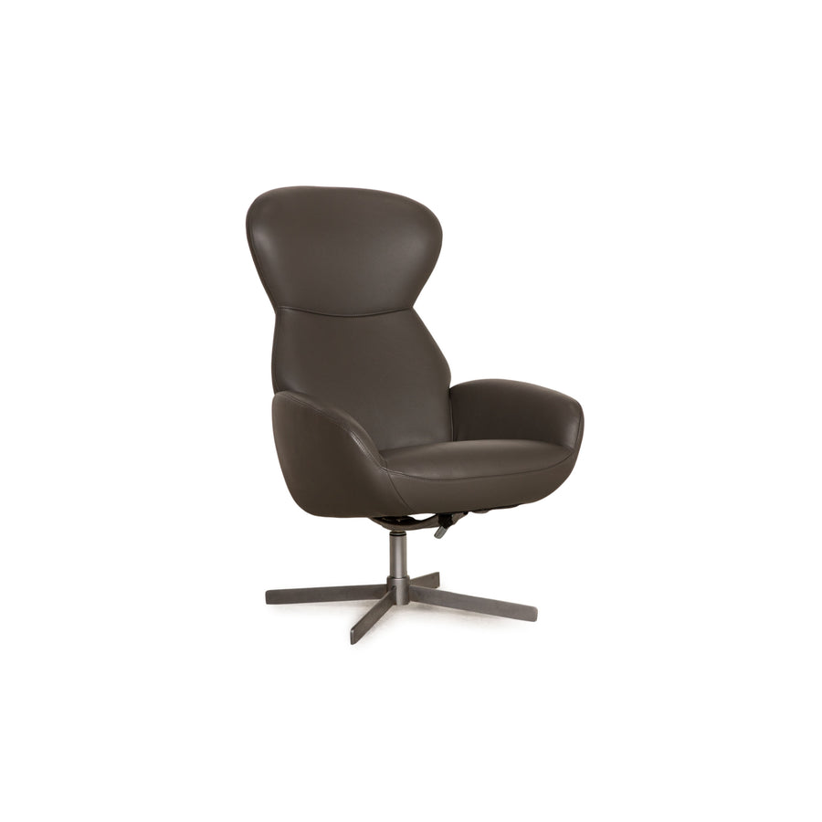 BoConcept Athena Relax Leather Armchair Gray Function Relaxation function
