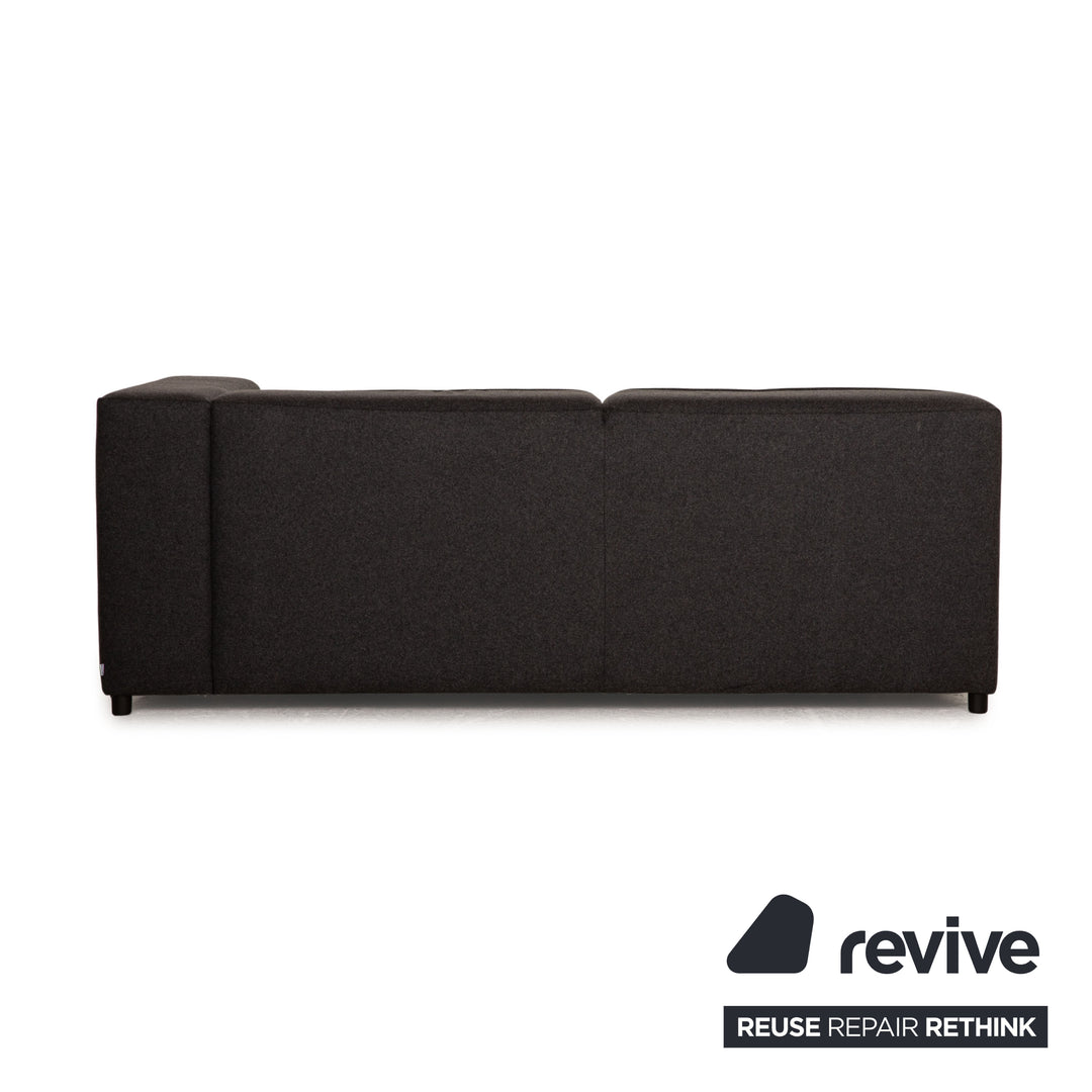 BoConcept Carmo fabric sofa anthracite two-seater couch