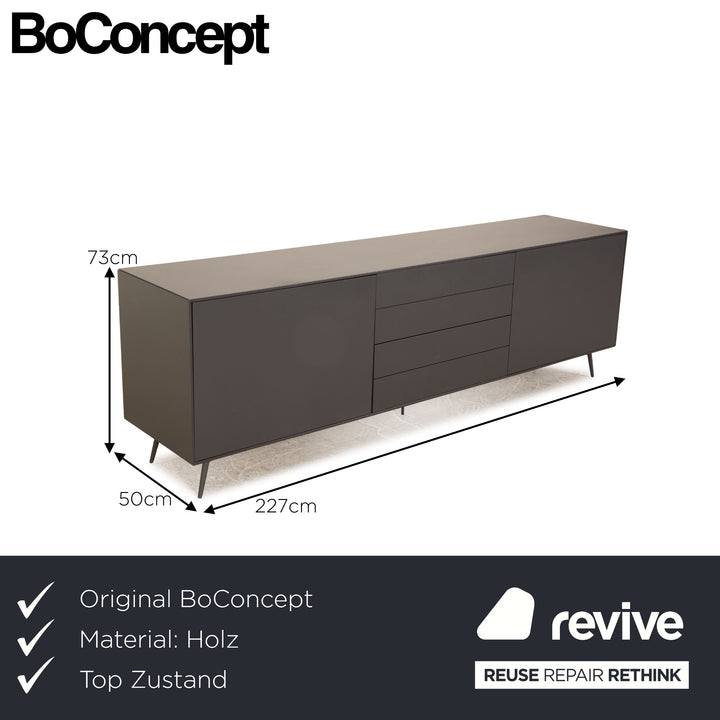 BoConcept Fermo Holz Sideboard Grau