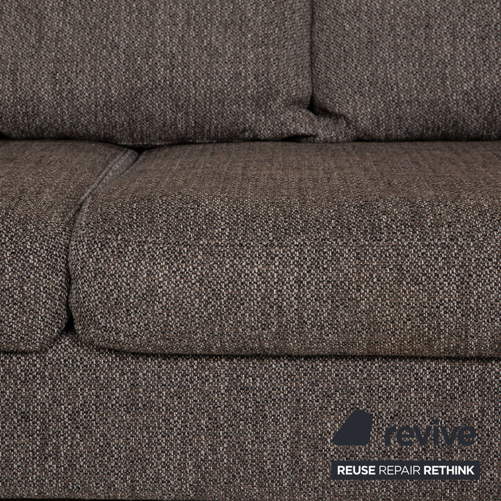 BoConcept Genova Fabric Sofa Gray Corner Sofa Couch