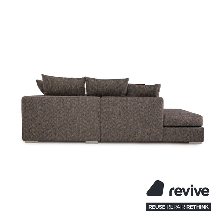 BoConcept Genova Fabric Sofa Gray Corner Sofa Couch