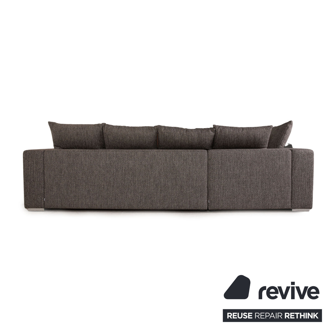 BoConcept Genova Fabric Sofa Gray Corner Sofa Couch