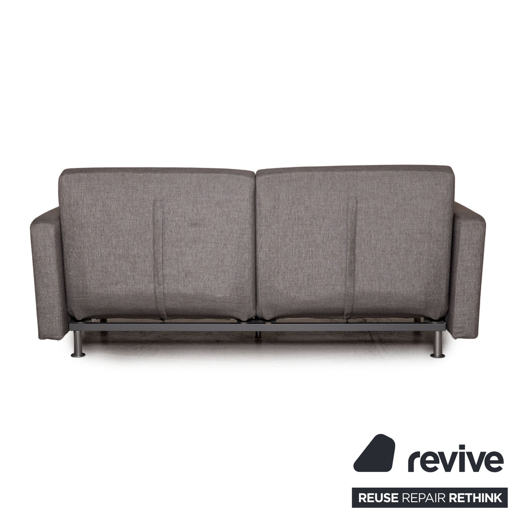 BoConcept Melo sofa fabric gray two-seater couch function sleeping function