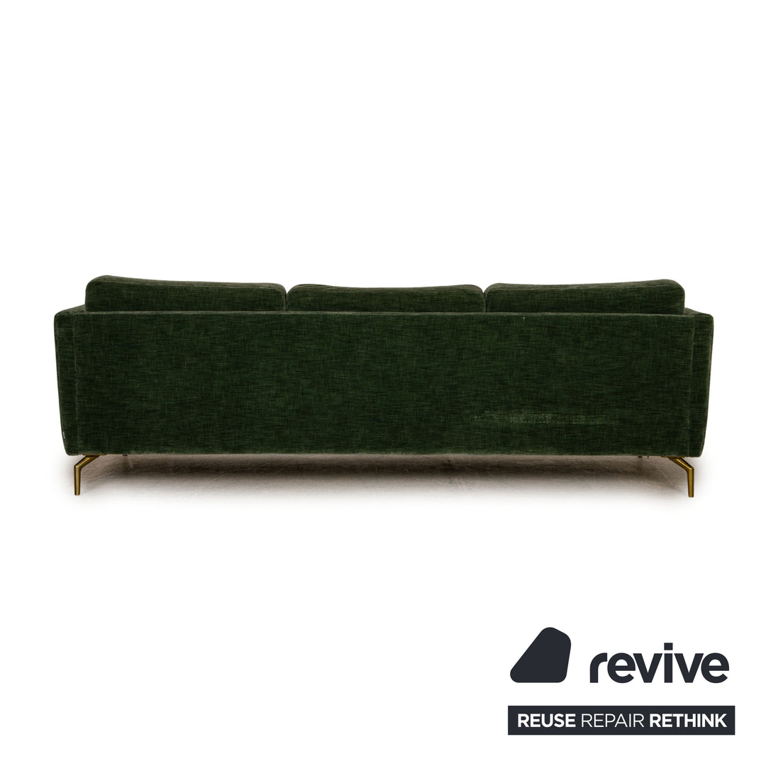 BoConcept Osaka Stoff Dreisitzer Grün Sofa Couch