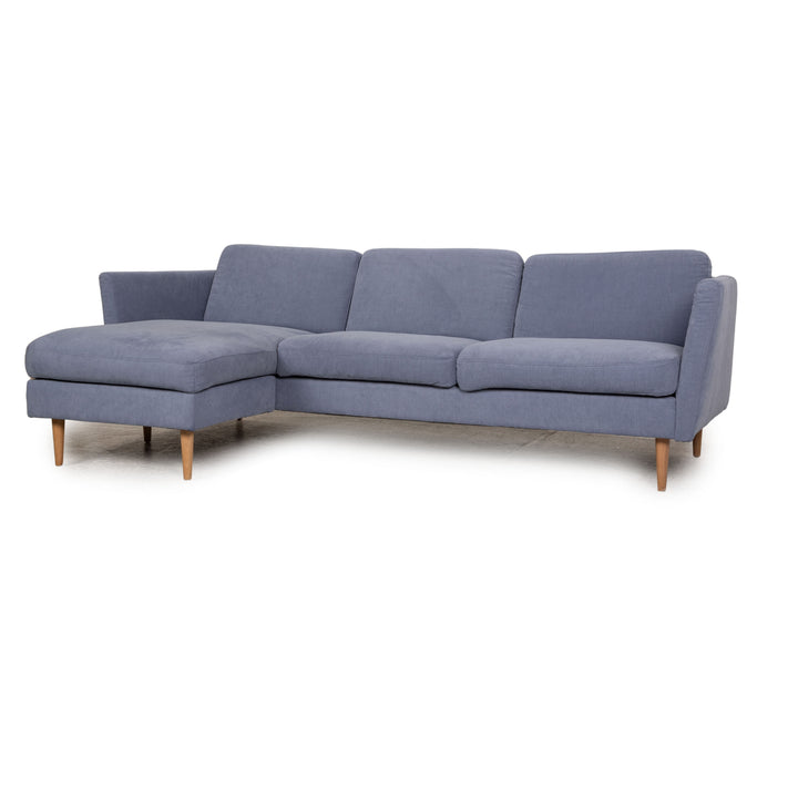 BoConcept Indivi Stoff (FRISCO) Ecksofa Blau Sofa Couch