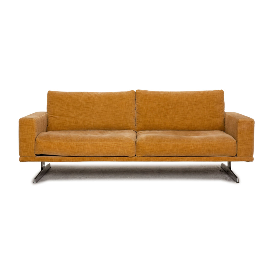 BoConcept Stoff Zweisitzer Gelb Sofa Couch
