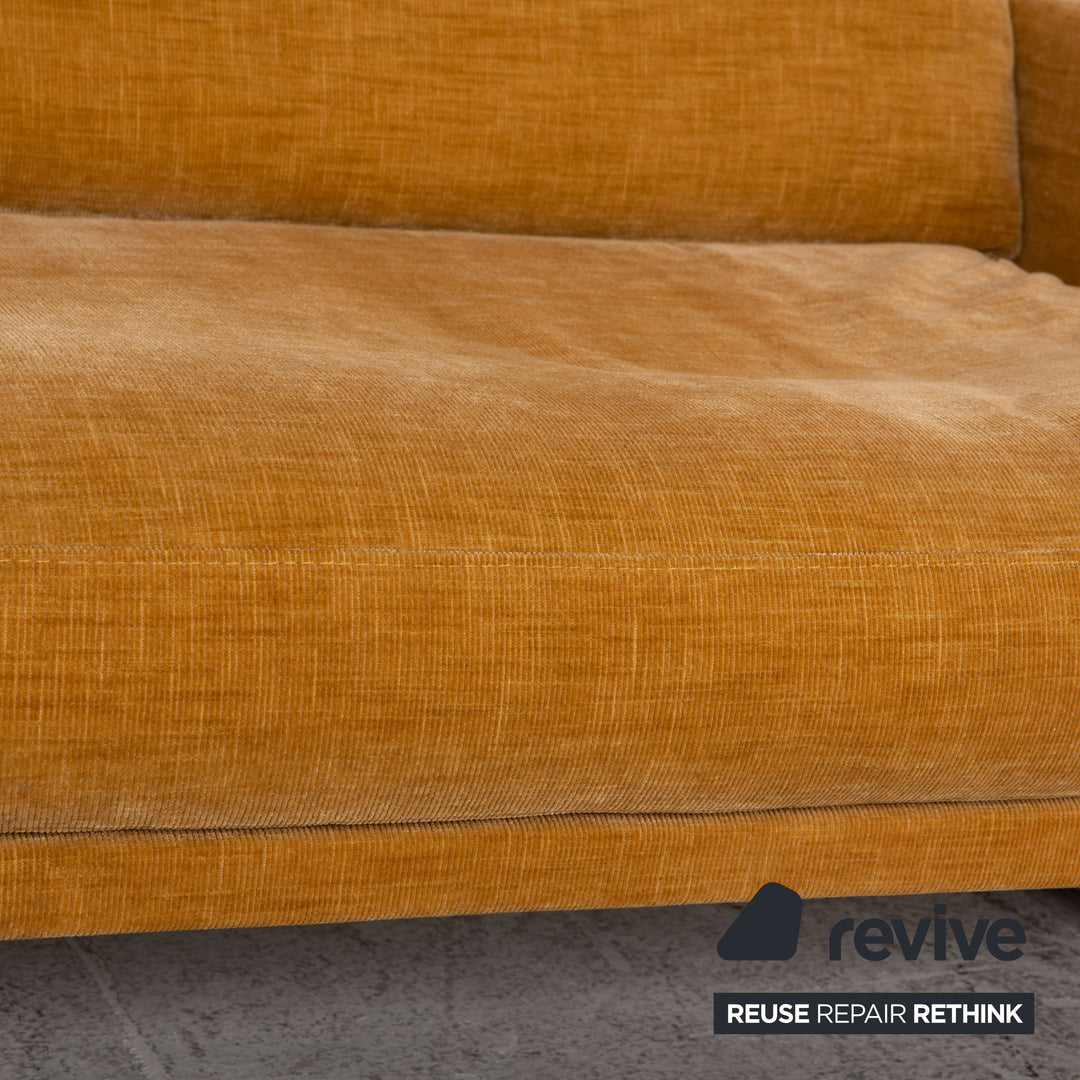 BoConcept Stoff Zweisitzer Gelb Sofa Couch