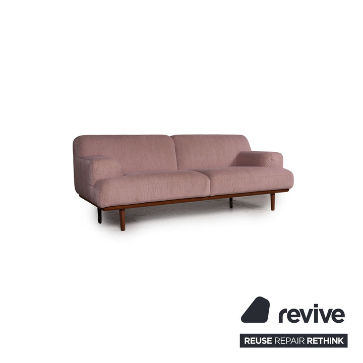 Bolia Madison Stoff Sofa Rosa Zweisitzer Couch