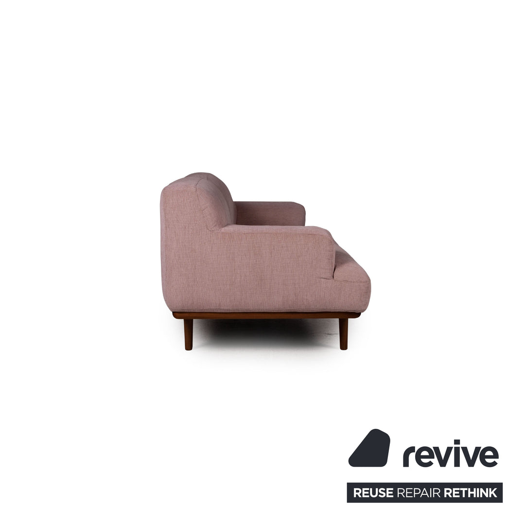 Bolia Madison Stoff Sofa Rosa Zweisitzer Couch