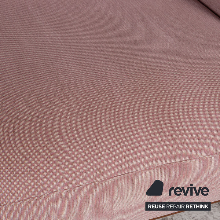 Bolia Madison Stoff Sofa Rosa Zweisitzer Couch